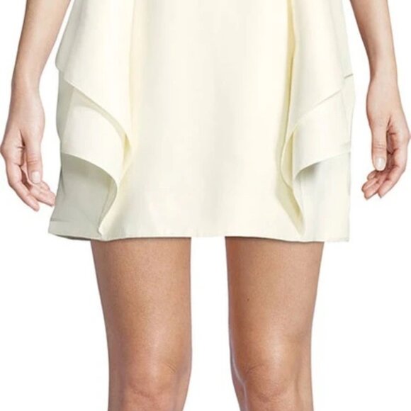 Halston Heritage White and Black Mini Dress, New With Tags - Picture 5 of 5